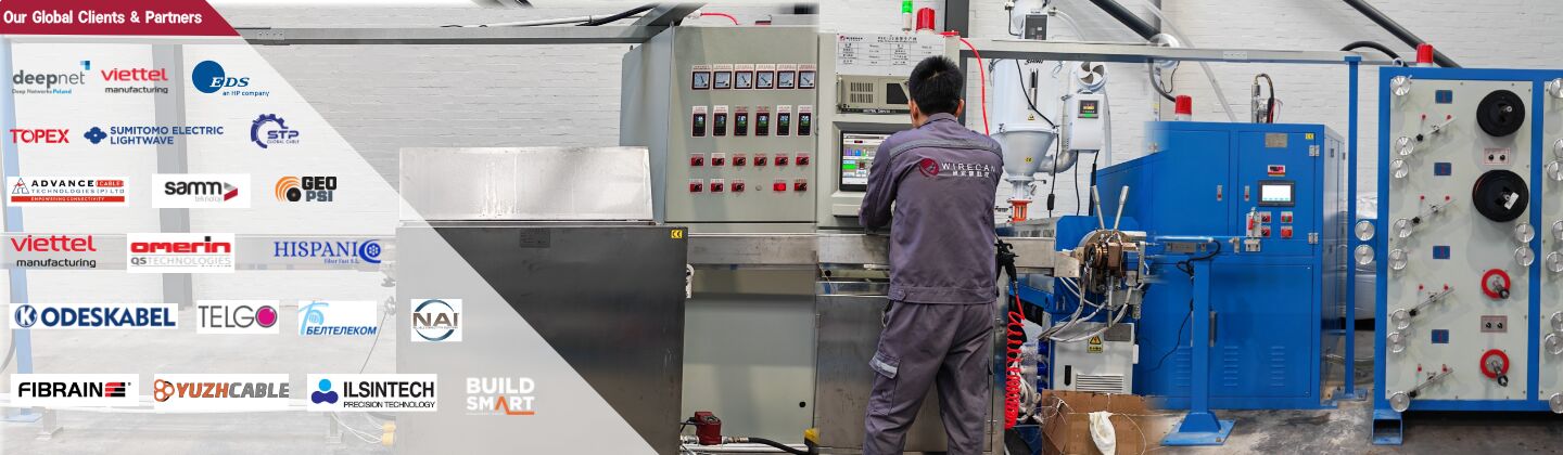 फाइबर ऑप्टिक केबल मशीन