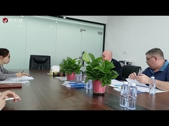 1-12 करोड़ एफटीटीएच आउटडोर इंडोर ड्रॉप केबल मैन्युफैक्चरिंग मशीन के लिए कस्टमर विजिट