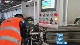 80+60+50मिमी थ्री-लेयर को-एक्सट्रूज़न लाइन-आधारित पूर्ण पी के साथ विनिर्माण क्षमता का विस्तार