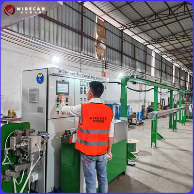 Dual Extruder Cable Line | Fast PVC Insulation Extrusion Process