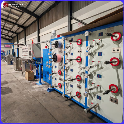 WRK-50 ढीली ट्यूब ऑप्टिकल फाइबर केबल उत्पादन लाइन / फाइबर ऑप्टिकल ट्यूब एक्सट्रूज़न मशीन