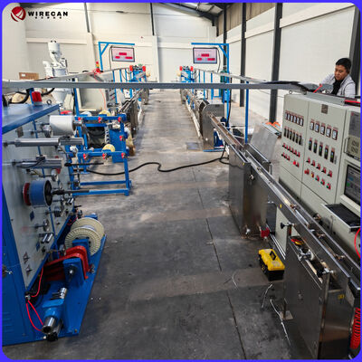 WRK-50 Loose Tube Optical Fiber Cable Production Line / Fiber Optic Tube Extrusion Machine