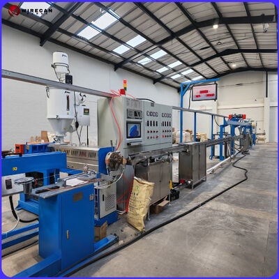 WRK-50 इनडोर ऑप्टिकल केबल उत्पादन लाइन / फाइबर ऑप्टिक केबल बनाने की मशीन