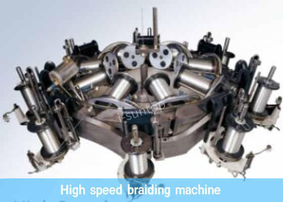 स्वचालित 150rpm RG59 समाक्षीय केबल ब्रेडिंग मशीन CE प्रमाणन: