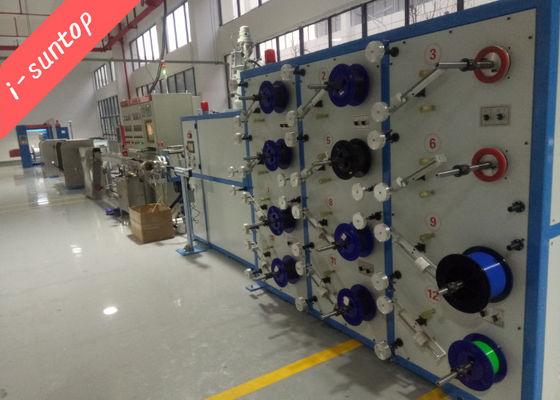सूखी पीबीटी ढीली ट्यूब उत्पादन लाइन के लिए 70KW ऑप्टिकल फाइबर केबल मशीन