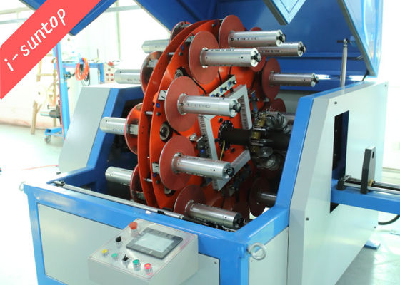 24 हेड 20N 120rpm Aramid यार्न स्ट्रैंडिंग मशीन फाइबर ऑप्टिक केबल मशीन