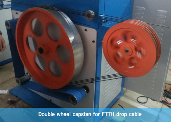 इंडोर और आउटडोर 50KW FTTH फ्लैट फाइबर ऑप्टिक केबल मशीन