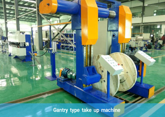 एसजेड स्ट्रैंडिंग के लिए 1200/12 1800rpm फाइबर ऑप्टिक केबल उत्पादन लाइन