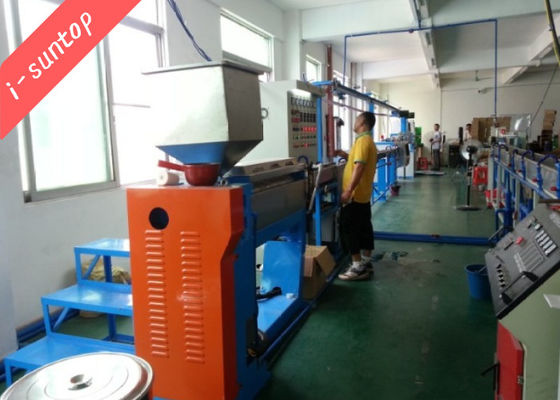3 डी प्रिंटिंग के साथ पीएलसी कंट्रोल 380V पीएलए एक्सट्रूडर केबल एक्सट्रूज़न लाइन