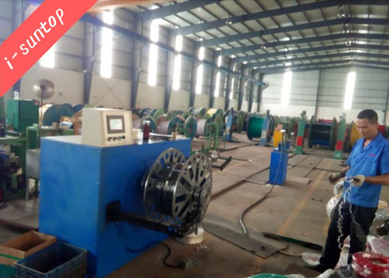 मोटर चालित के साथ सिंगल व्हील 380VAC स्वचालित वायर वाइंडिंग मशीन