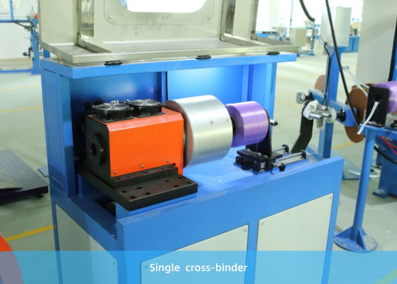 2kw सर्वो मोटर के साथ 4000rpm सिंगल ड्रम कॉन्सेंट्रिक क्रॉस बाइंडर