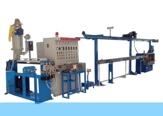 रासायनिक फोमिंग 15HP समाक्षीय वायर एक्सट्रूडर मशीन केबल उत्पादन लाइन