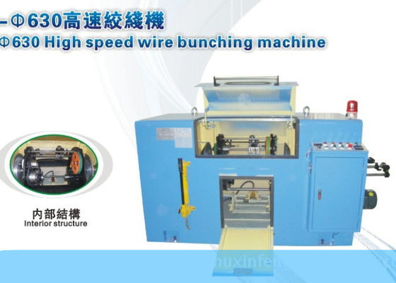 हाई स्पीड मीटर काउंटिंग 1800rpm कॉपर केबल ट्विस्टिंग मशीन ऑटोमैटिक