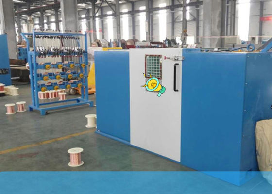 कॉपर वायर के लिए मल्टी स्ट्रैंड 2.2kw डबल ट्विस्ट बंचिंग मशीन