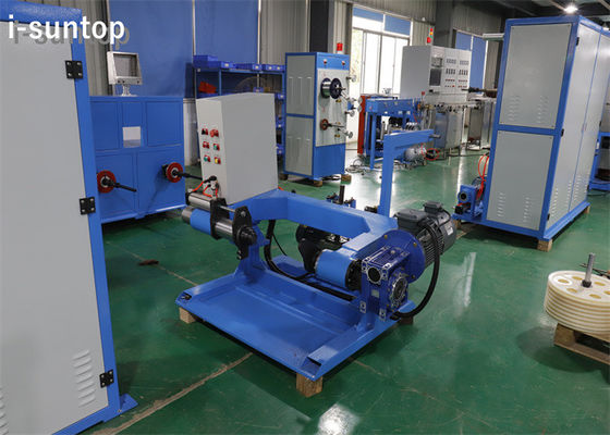 1-12 करोड़ एफटीटीएच आउटडोर इंडोर ड्रॉप केबल विनिर्माण मशीन