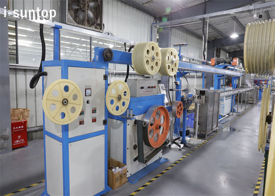 तितली प्रकार 1-12 करोड़ एफटीटीएच ड्रॉप केबल विनिर्माण मशीनरी