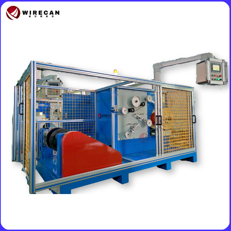 High Precision Optical Fiber Rewinding Machine For Fiber Cable Production Line