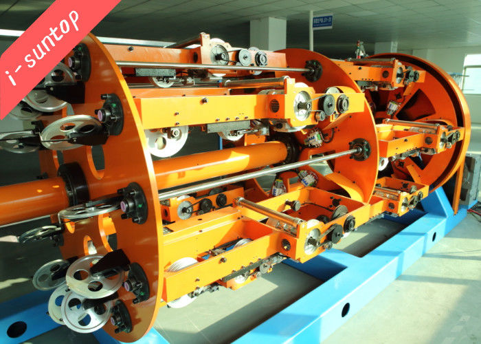 12 हेड्स बैक ट्विस्ट 70RPM केबल स्ट्रैंडिंग मशीन केज टाइप: