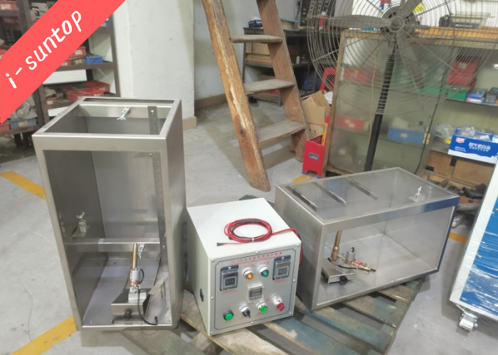 IST-535 स्वचालित एनालॉग प्रकार UL-62 758 1581 बर्निंग टेस्ट मशीन
